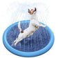 150/170cm Summer Pet Swimming Pool Inflatable Water Sprinkler Pad Play Cooling Mat Outdoor Interactive Fountain Toy for Dogs