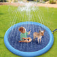 150/170cm Summer Pet Swimming Pool Inflatable Water Sprinkler Pad Play Cooling Mat Outdoor Interactive Fountain Toy for Dogs