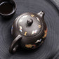 KungFu Tea Pot Hand-made Dragons Phoenixs Color-changing Purple Clay Teapot Easy Cleaning Gongfu Teapot Gift for Tea Lover